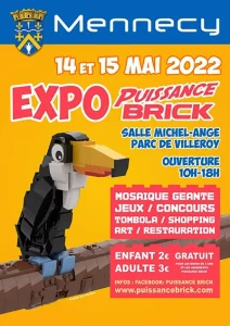 Expo Puissance Brick Mennecy 2022 @ Salle Michel-Ange